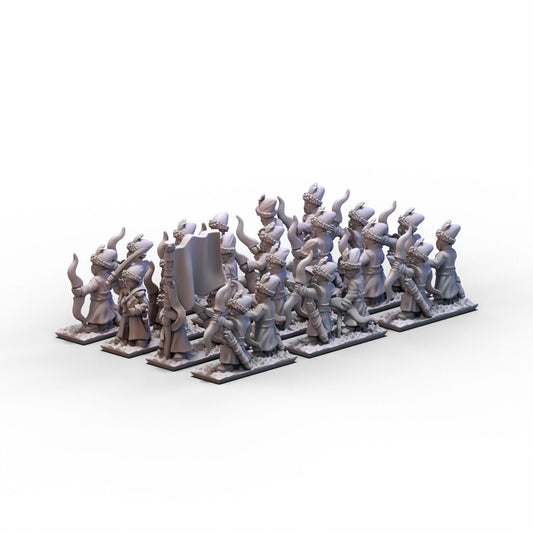 Northern Tzardom | Bowmen Infantry Unit 1 | 10mm/15mm