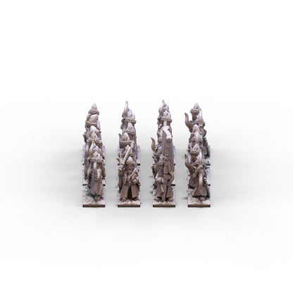 Northern Tzardom | Bowmen Infantry Unit 1 | 10mm/15mm