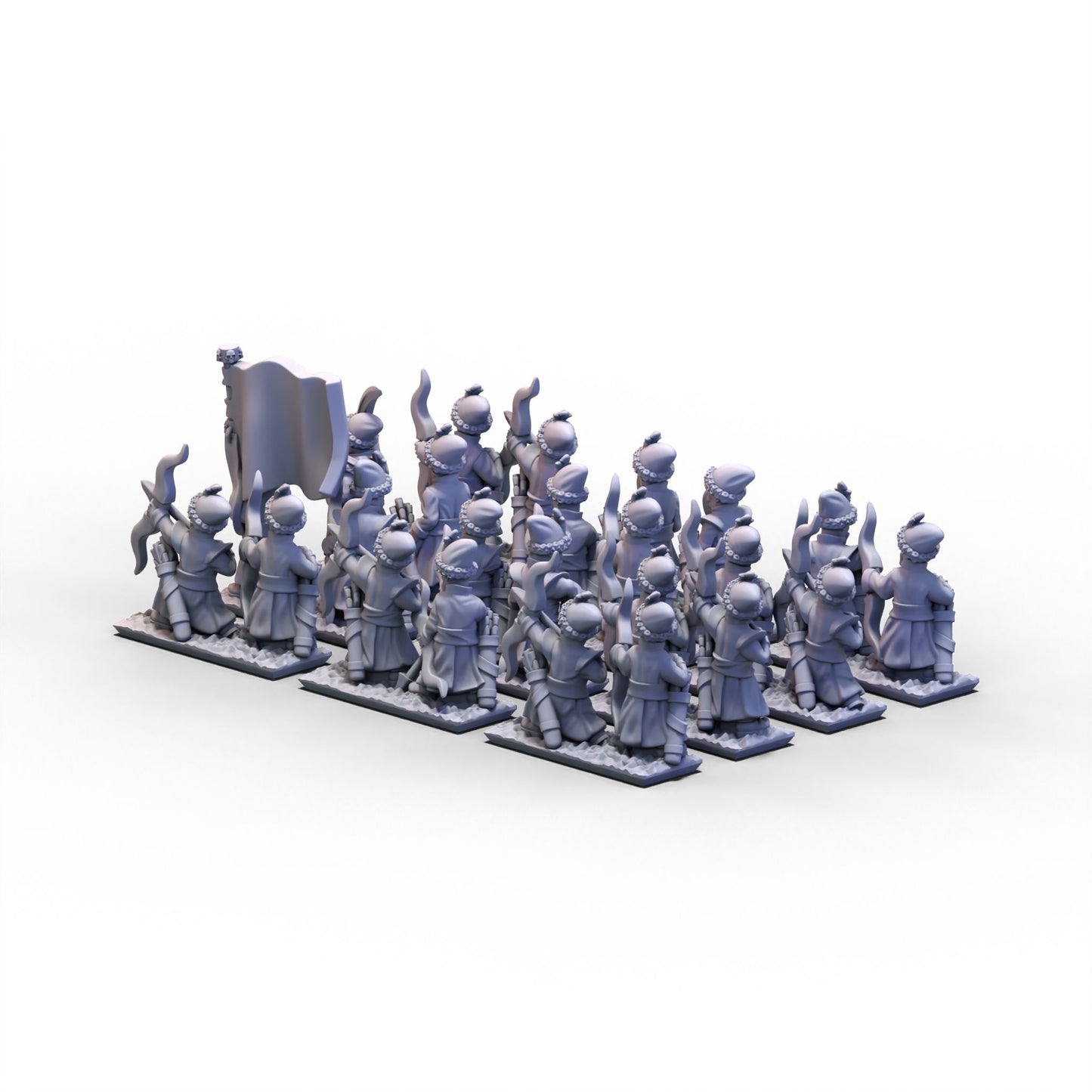 Northern Tzardom | Bowmen Infantry Unit 1 | 10mm/15mm