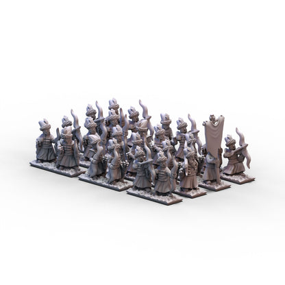 Northern Tzardom | Bowmen Infantry Unit 2 | 10mm/15mm