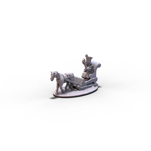 Northern Tzardom | Hero on Sled | 10mm/15mm