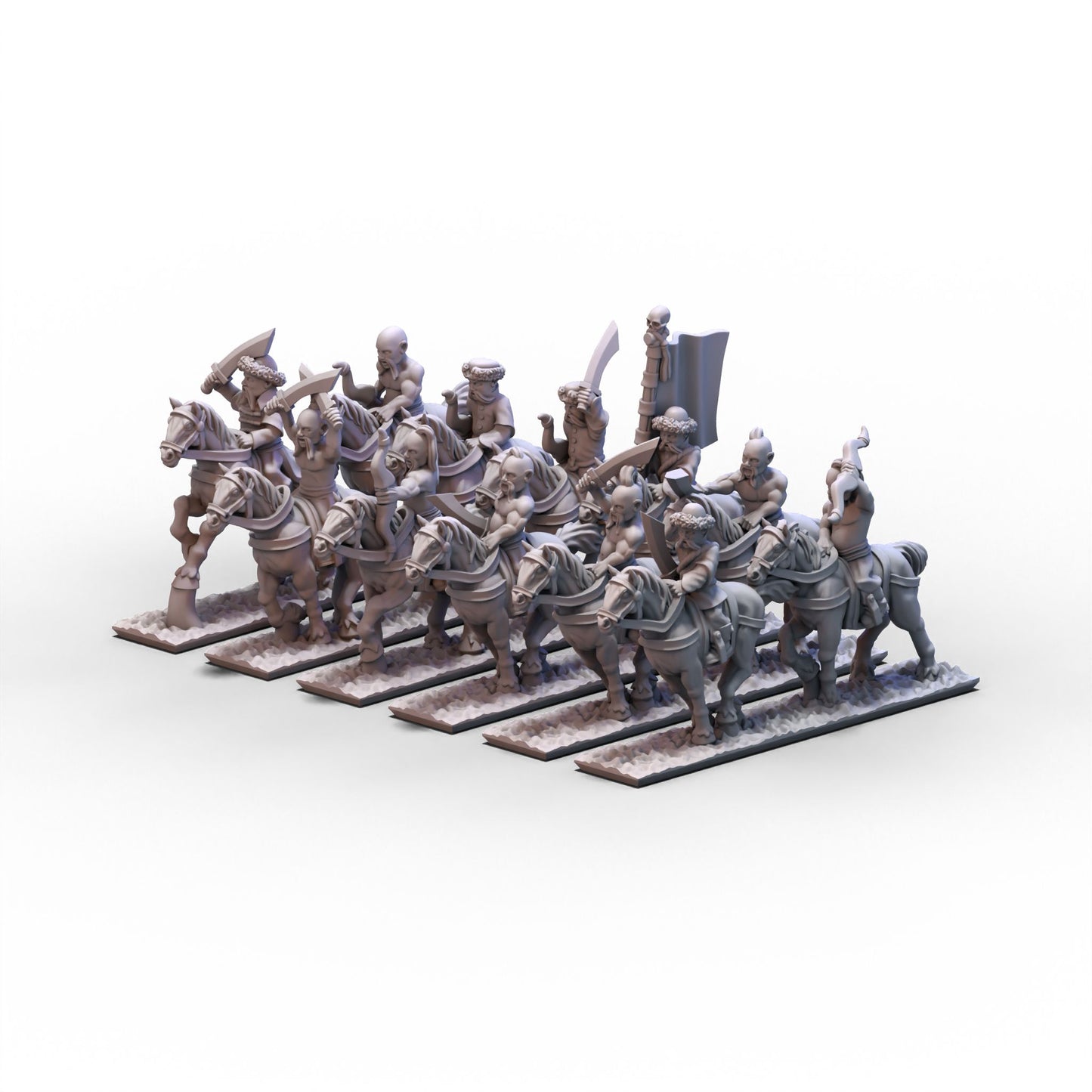 Northern Tzardom | Horse Archers Cavalry Unit 2 | 10mm/15mm
