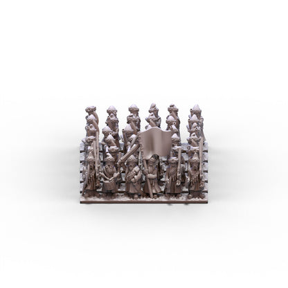 Northern Tzardom | Red Guard Infantry Unit 1 | 10mm/15mm