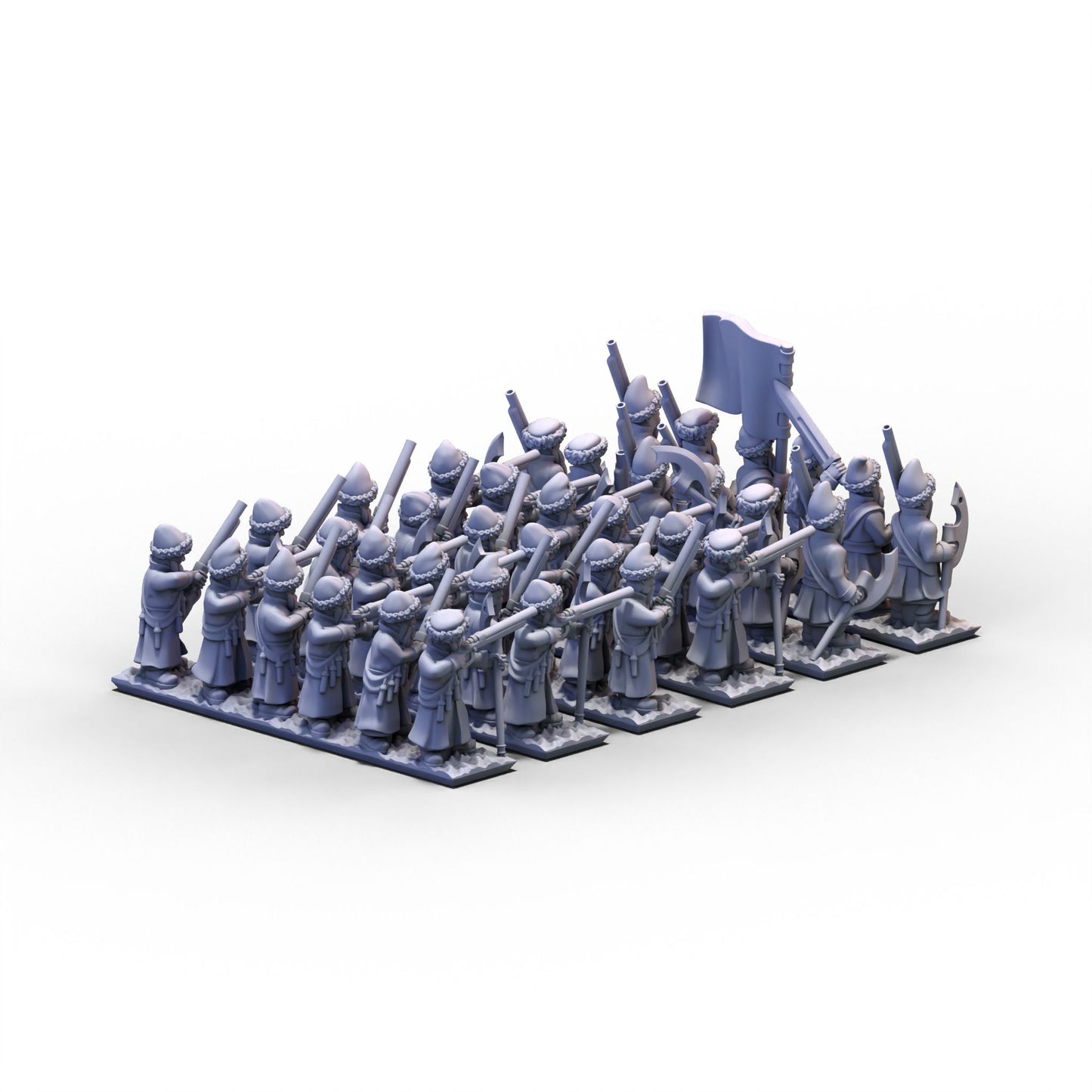 Northern Tzardom | Red Guard Infantry Unit 1 | 10mm/15mm