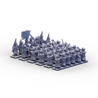 Northern Tzardom | Red Guard Infantry Unit 1 | 10mm/15mm