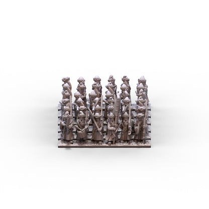 Northern Tzardom | Red Guard Infantry Unit 2 | 10mm/15mm