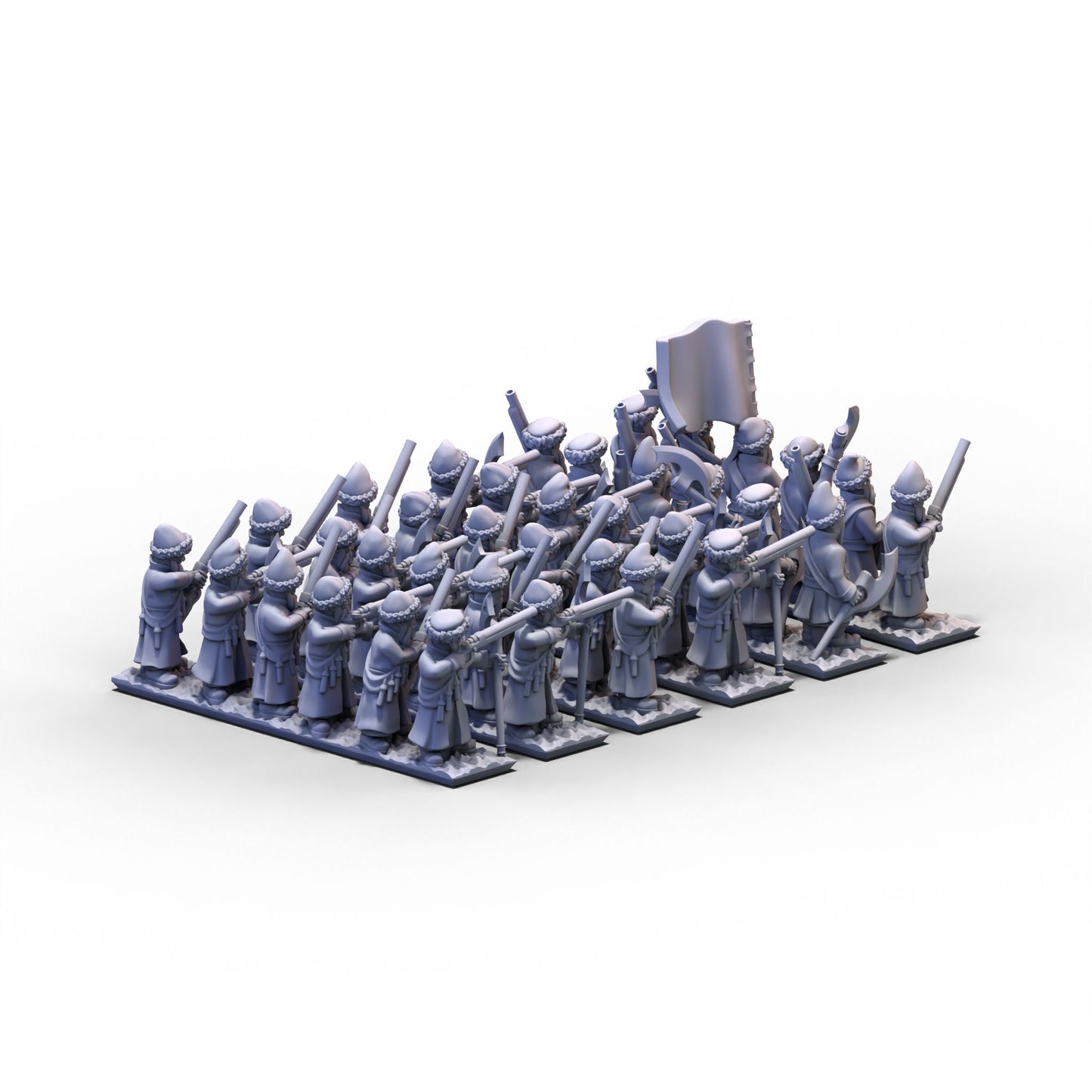 Northern Tzardom | Red Guard Infantry Unit 2 | 10mm/15mm