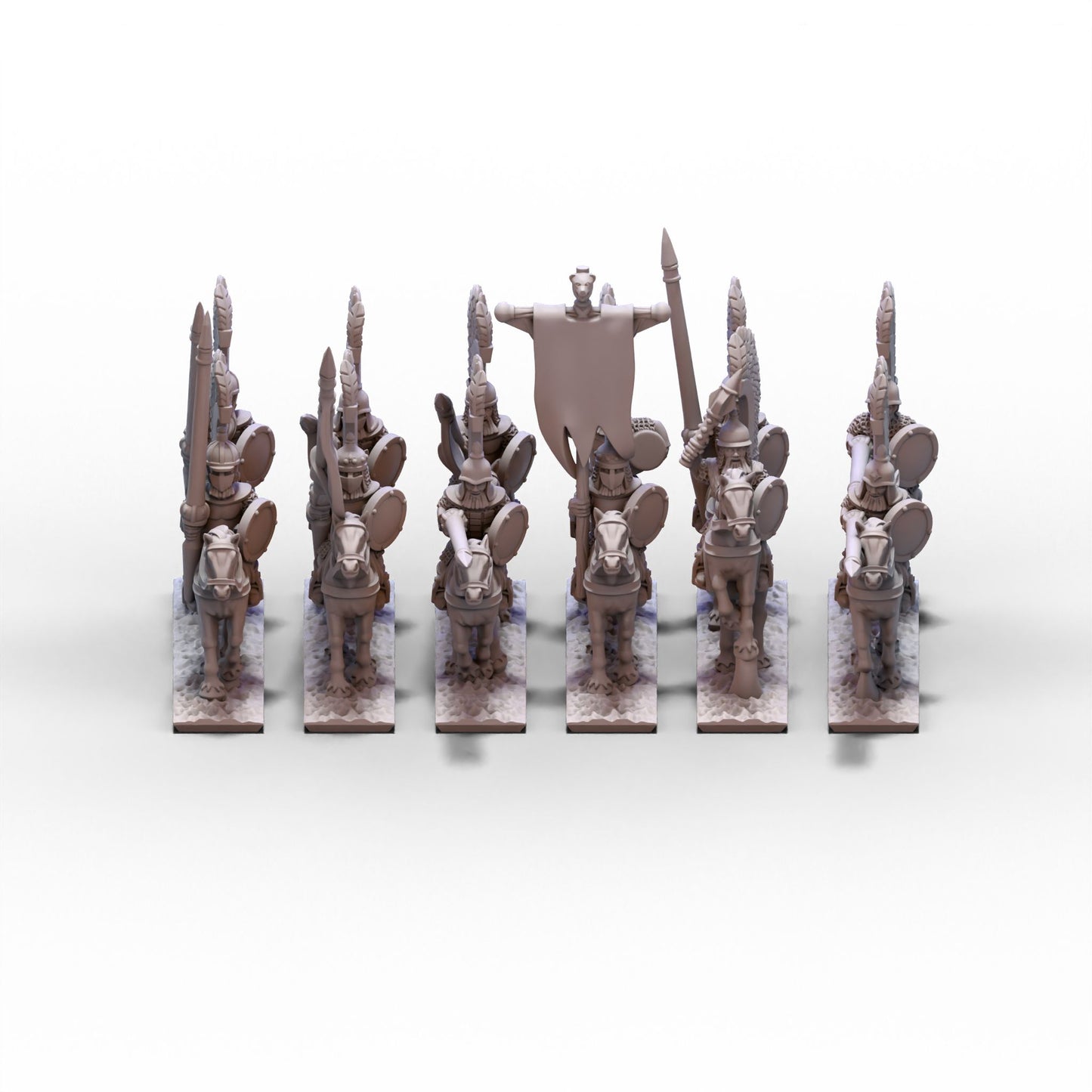 Northern Tzardom | Winged Lancers Cavalry Unit 1 | 10mm/15mm