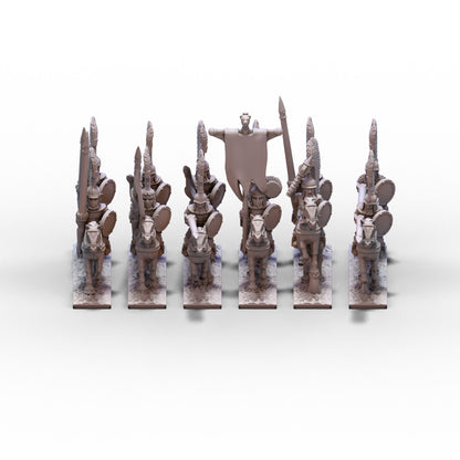 Northern Tzardom | Winged Lancers Cavalry Unit 1 | 10mm/15mm