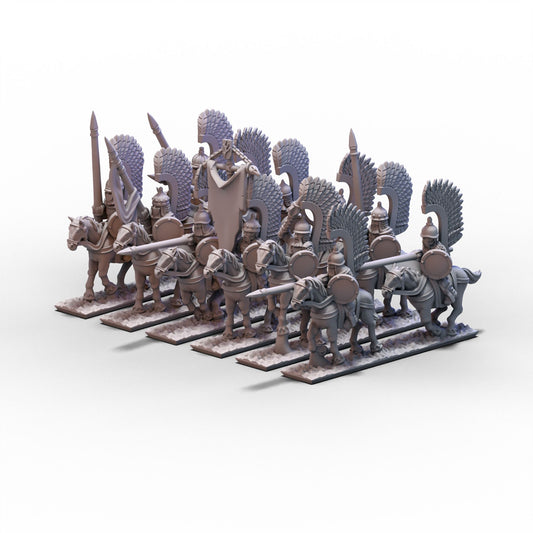 Northern Tzardom | Winged Lancers Cavalry Unit 2 | 10mm/15mm