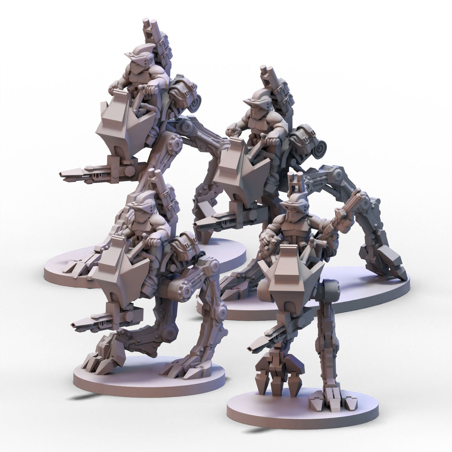 GMO Wars | GMO Scout Walkers 1 | 6mm
