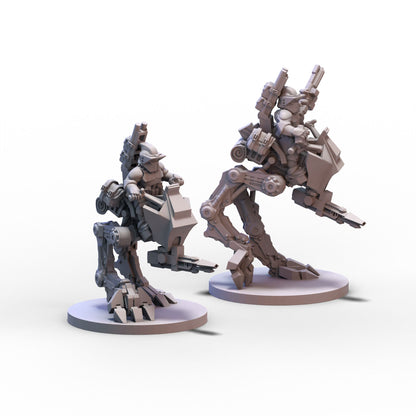 GMO Wars | GMO Scout Walkers 1 | 6mm