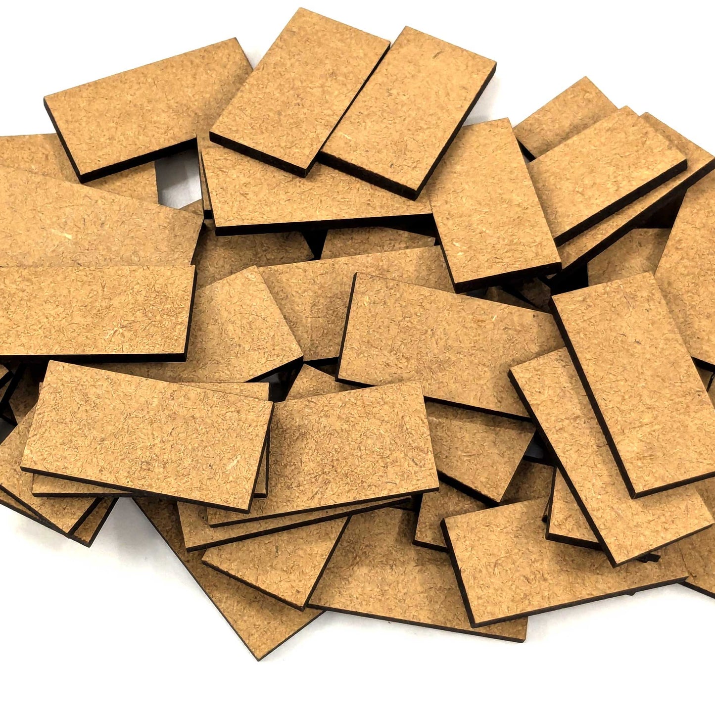 40x20mm rectangular MDF bases