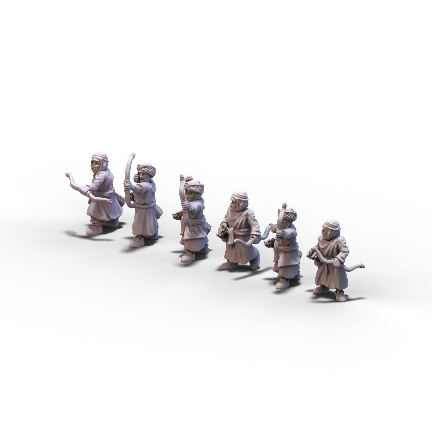 Moors | Archers | 15mm/28mm miniatures