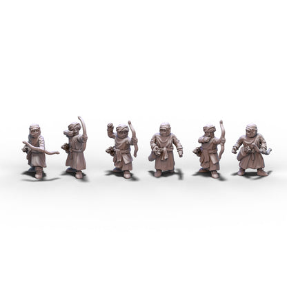 Moors | Archers | 15mm/28mm miniatures