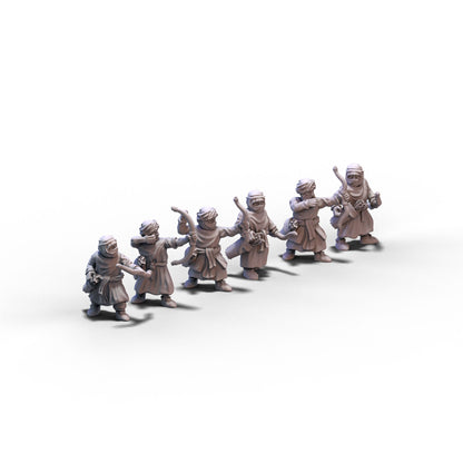 Moors | Archers | 15mm/28mm miniatures