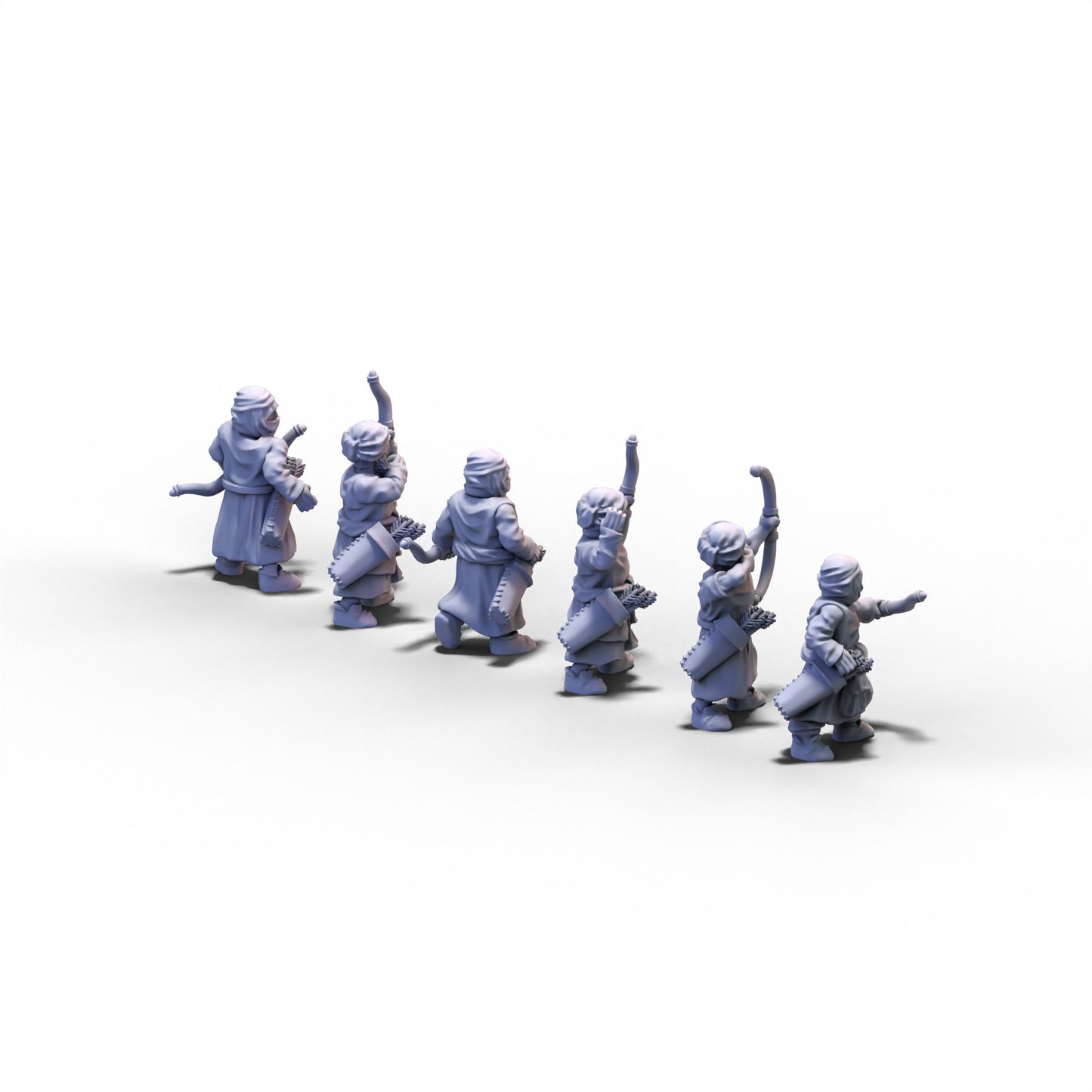 Moors | Archers | 15mm/28mm miniatures