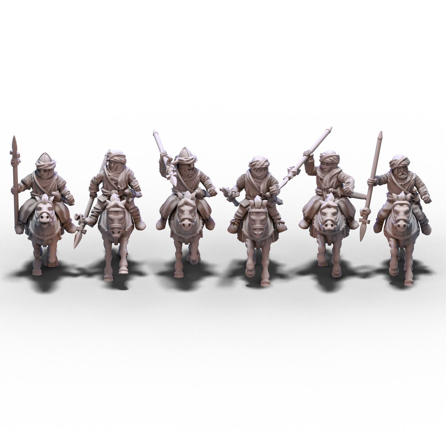 Moors | Medium Riders | 15mm/28mm miniatures