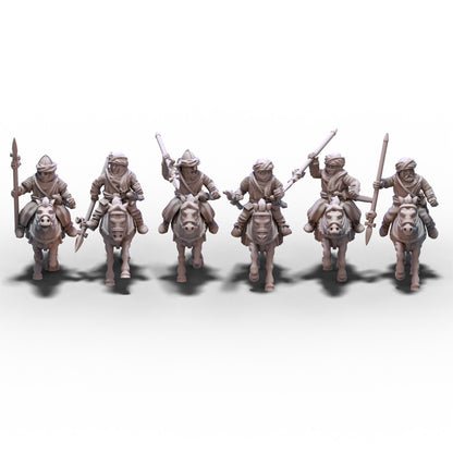 Moors | Medium Riders | 15mm/28mm miniatures