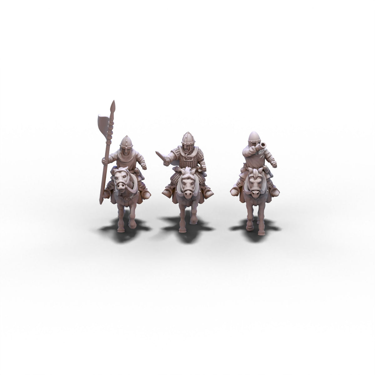 Normans | Cavalry Command Group | 15mm/28mm miniatures