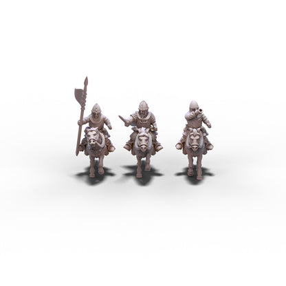 Normans | Cavalry Command Group | 15mm/28mm miniatures