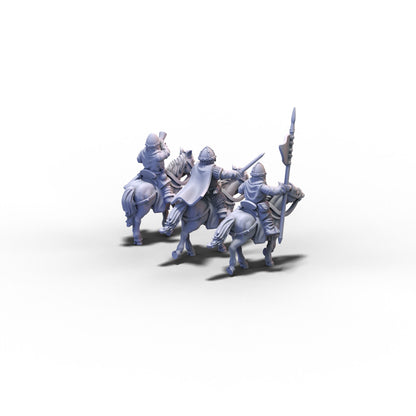 Normans | Cavalry Command Group | 15mm/28mm miniatures