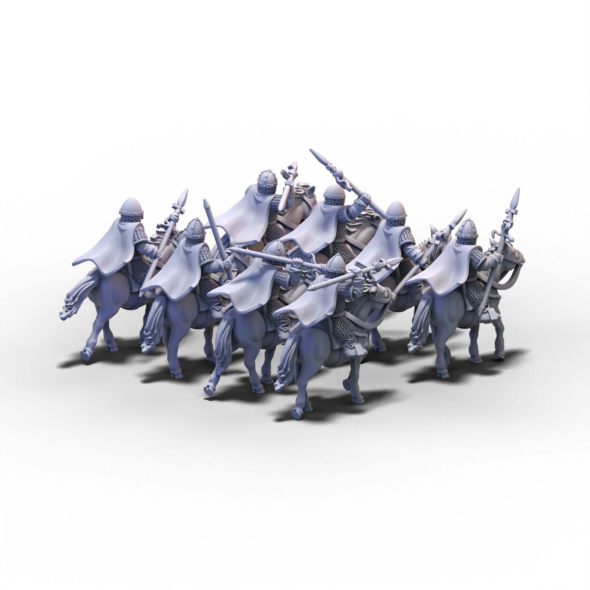 Normans | Mounted Guards | 15mm/28mm miniatures