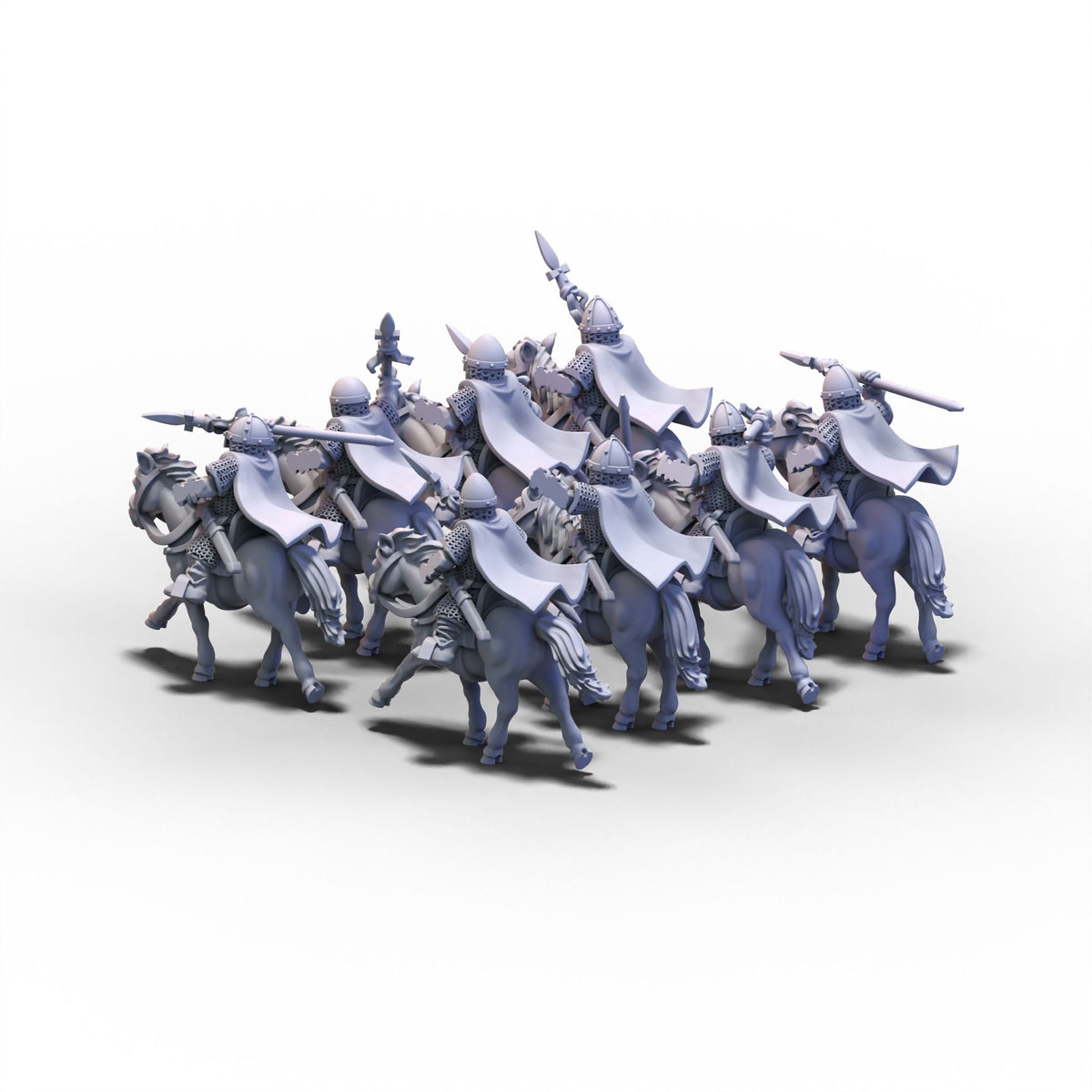 Normans | Mounted Guards | 15mm/28mm miniatures