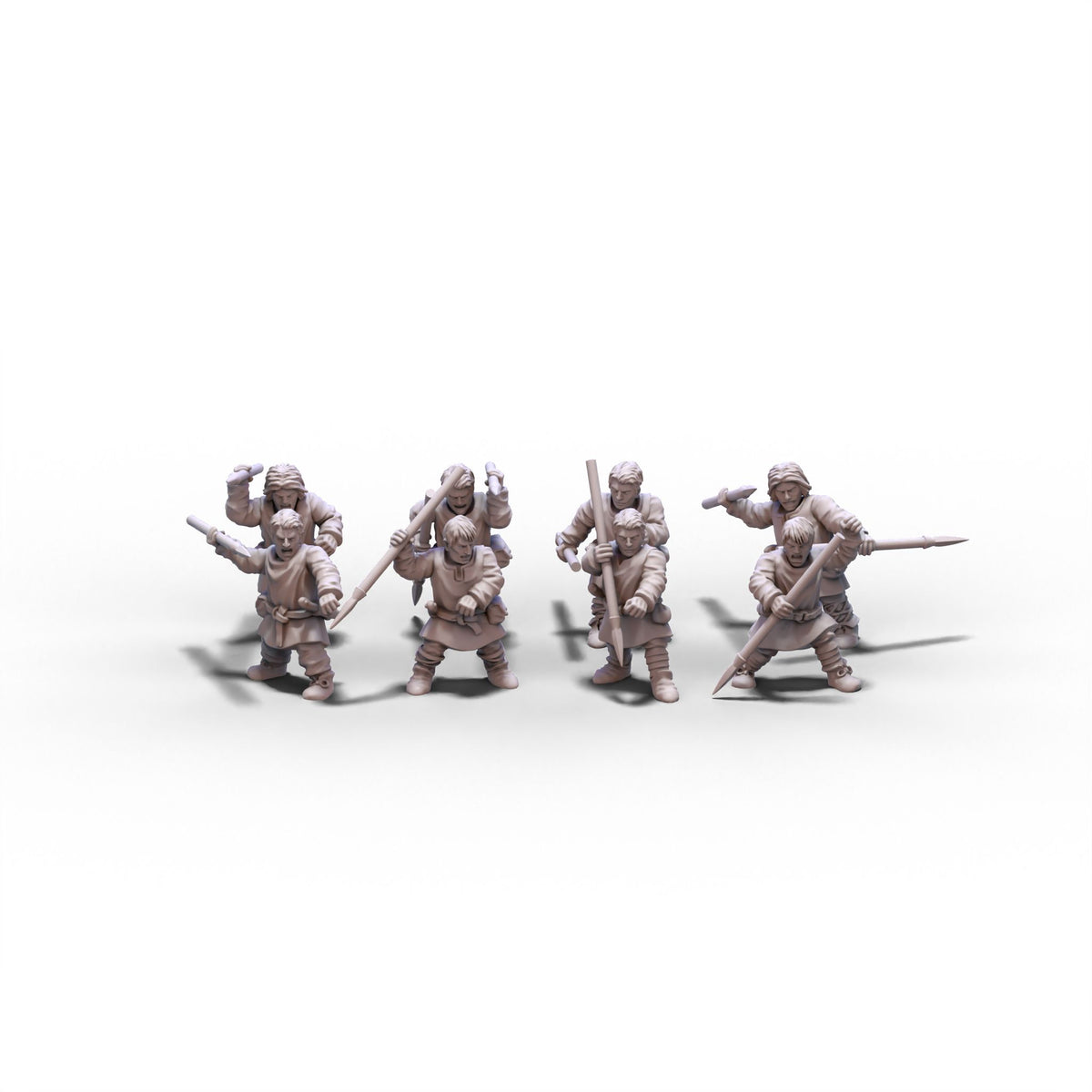 Normans | Levies with Javelins | 15mm/28mm miniatures