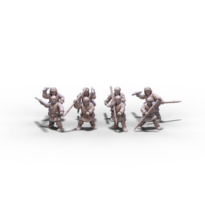 Normans | Levies with Javelins | 15mm/28mm miniatures