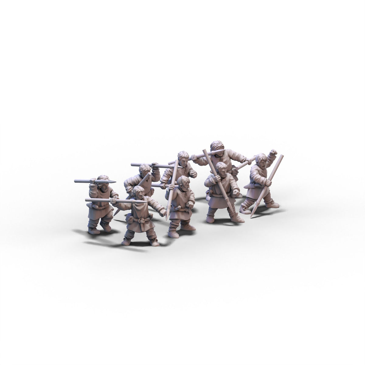 Normans | Levies with Javelins | 15mm/28mm miniatures