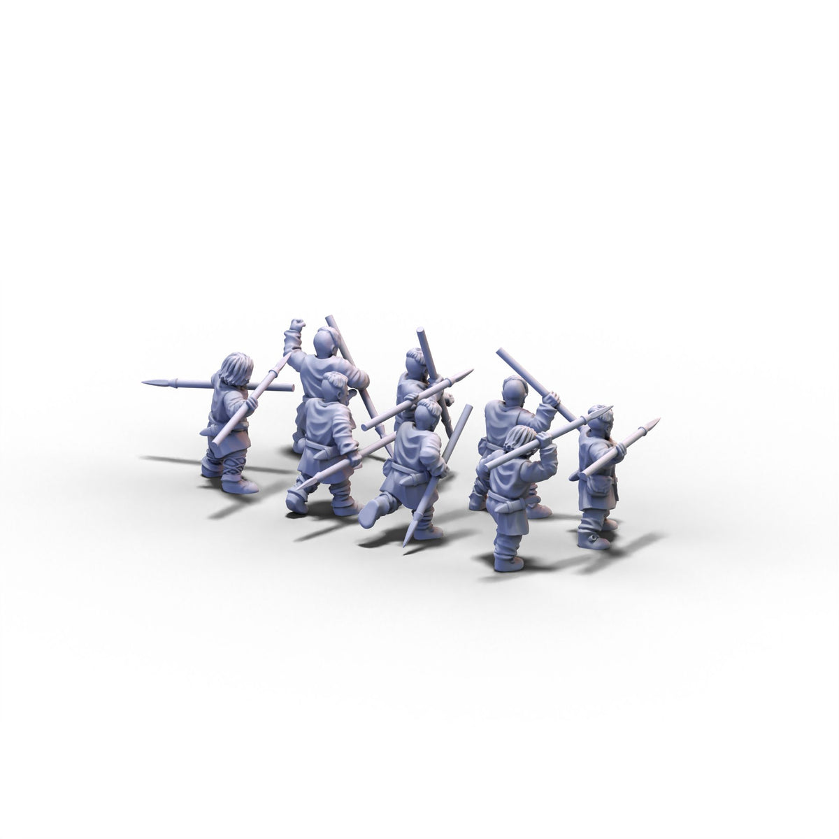 Normans | Levies with Javelins | 15mm/28mm miniatures