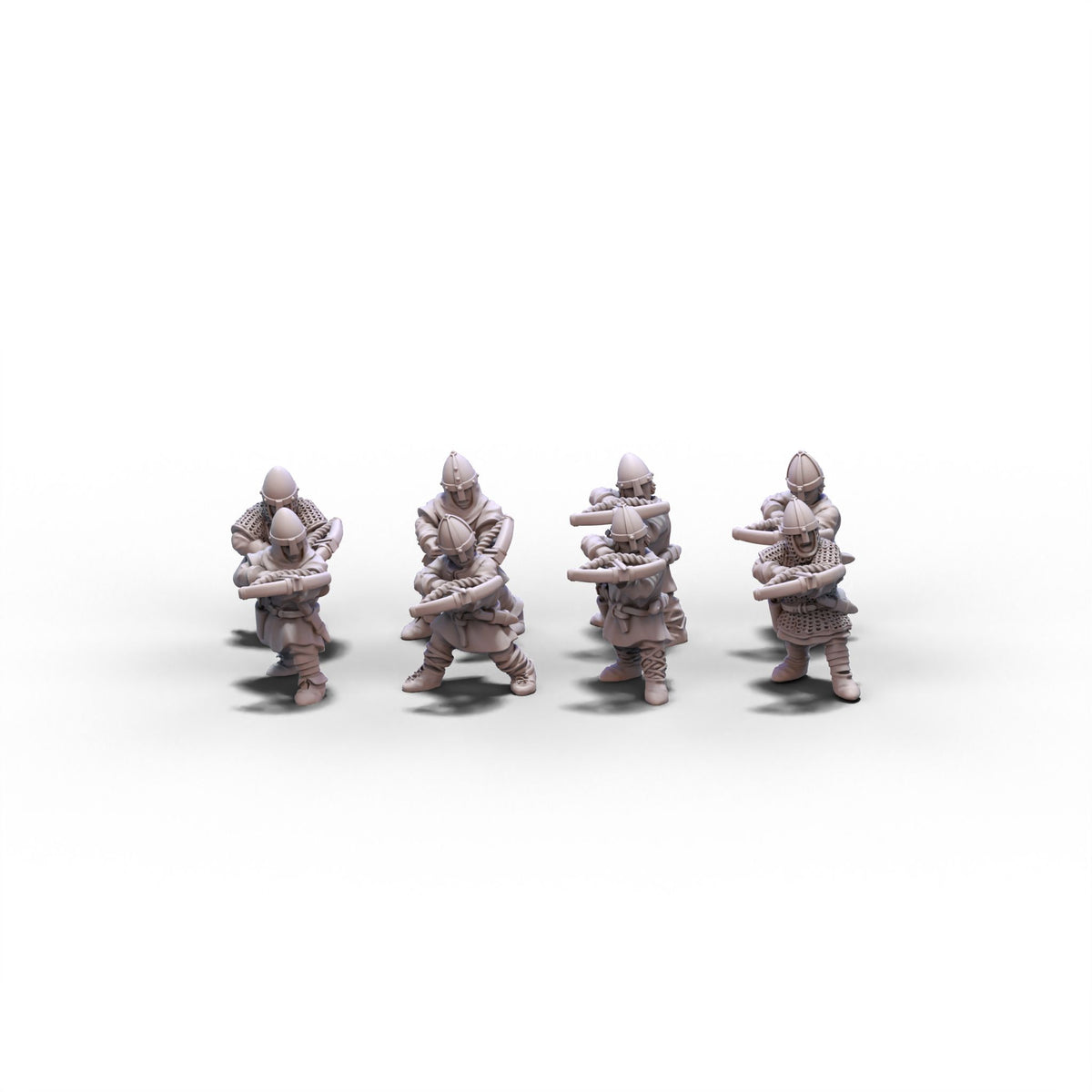 Normans | Warriors with Crossbows | 15mm/28mm miniatures
