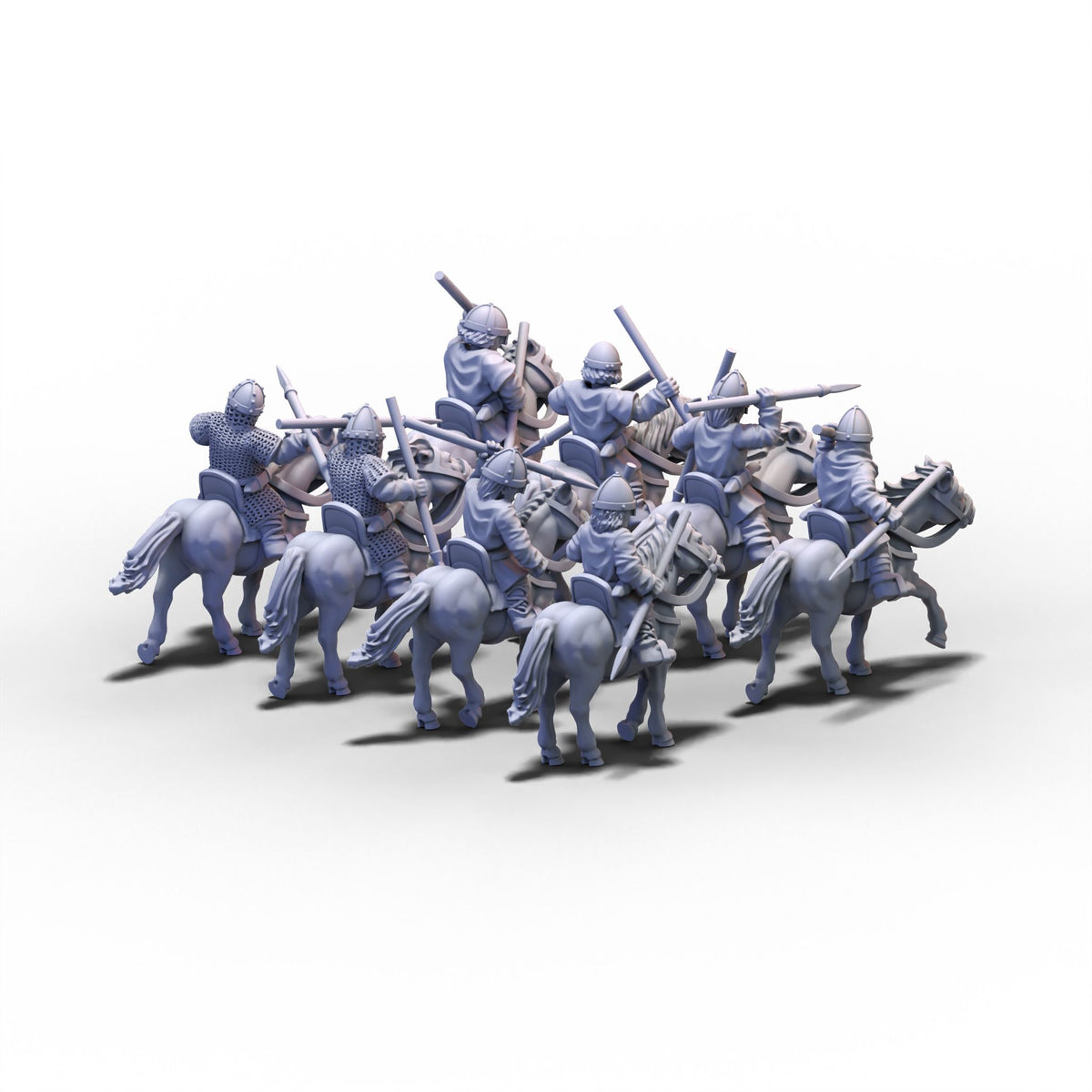 Normans | Mounted Warriors with Javelins | 15mm/28mm miniatures