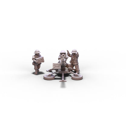 NVA | ZPU 1 Anti-Aircraft Gun (Vietnam) | 15mm/28mm miniatures