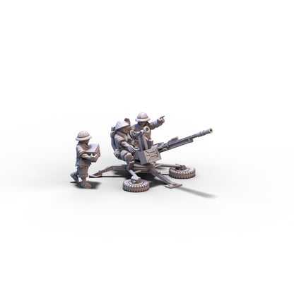 NVA | ZPU 1 Anti-Aircraft Gun (Vietnam) | 15mm/28mm miniatures
