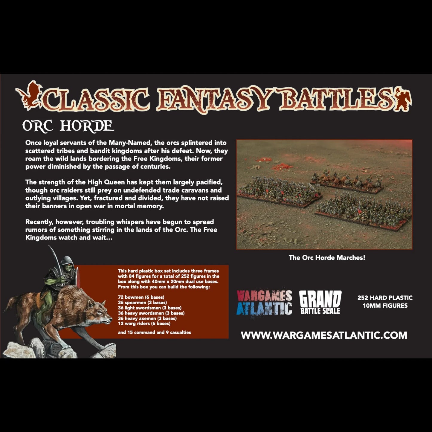 Classic Fantasy Battles | Orc Horde | 10mm