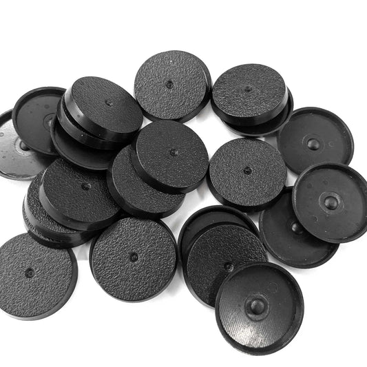 28mm round plastic bases