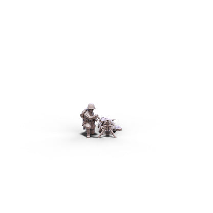 Russia | Light Mortar Team | 28mm miniatures