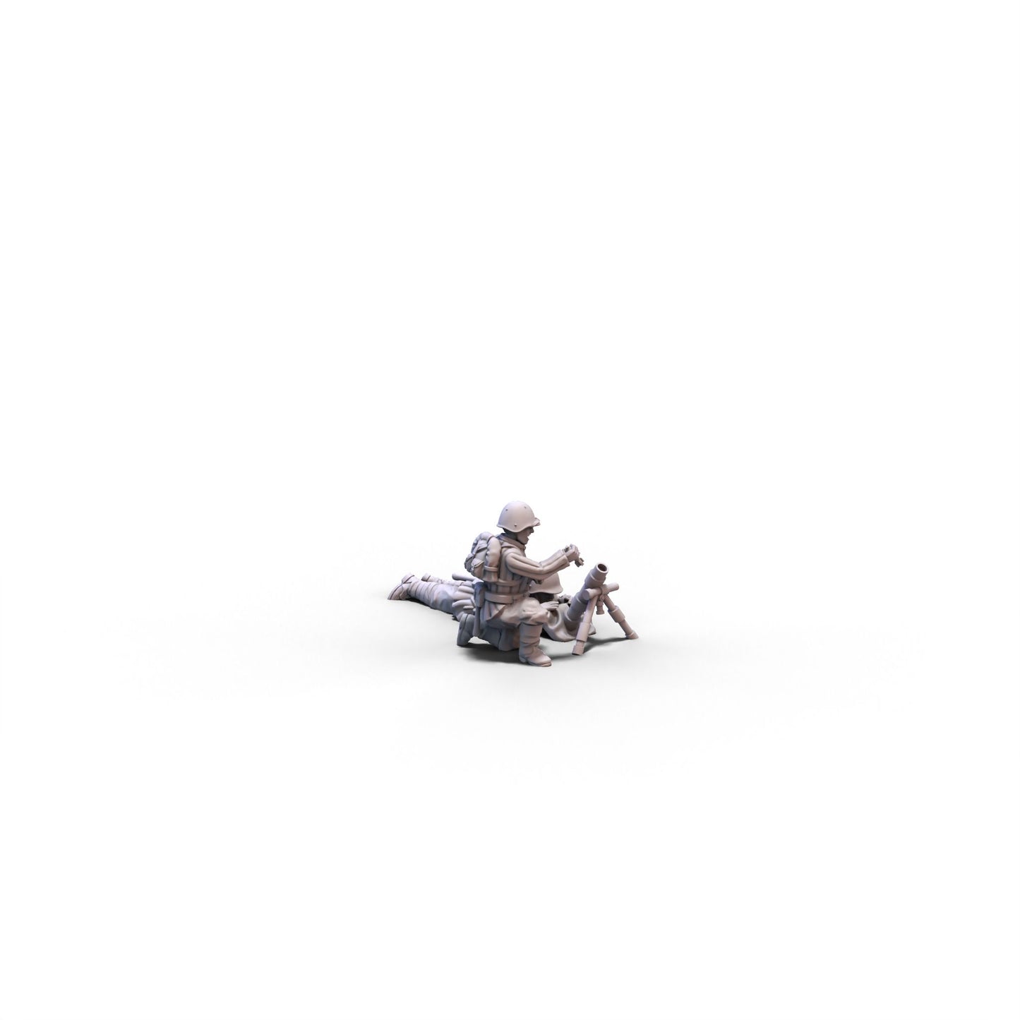Russia | Light Mortar Team | 28mm miniatures
