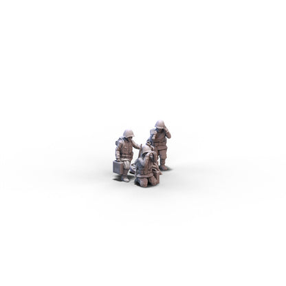 Russia | Medium Mortar Team | 28mm miniatures