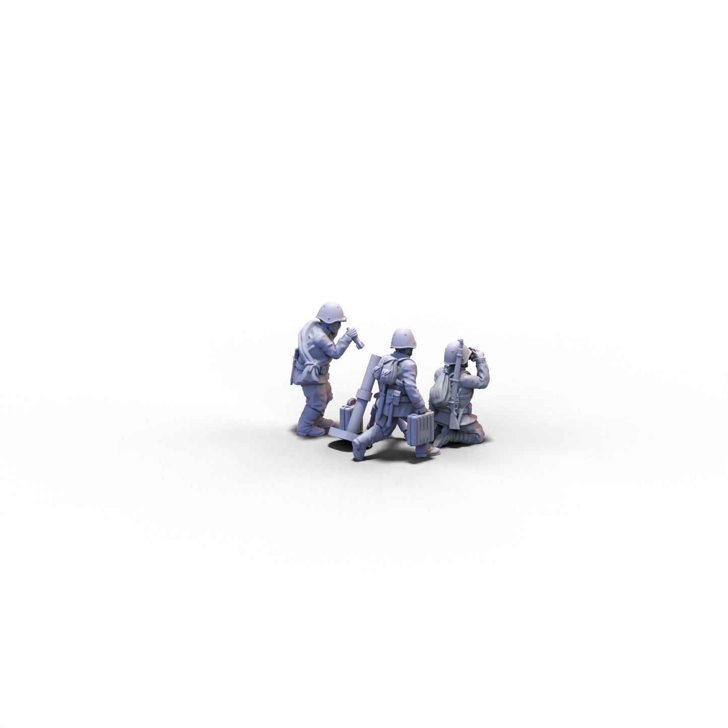 Russia | Medium Mortar Team | 28mm miniatures