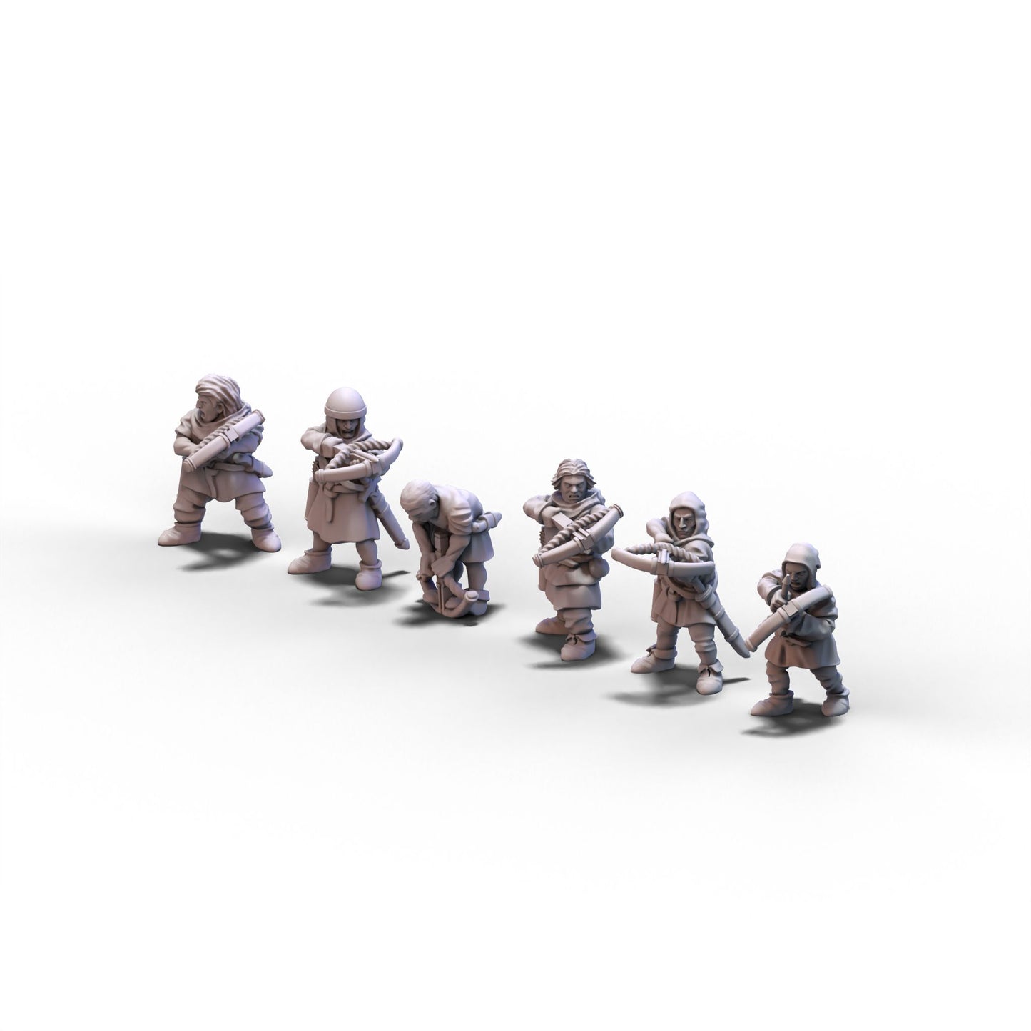 Spain | Spanish Levies with Crossbows | 15mm/28mm miniatures