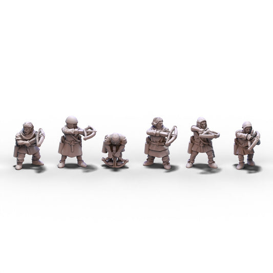 Spain | Spanish Levies with Crossbows | 15mm/28mm miniatures