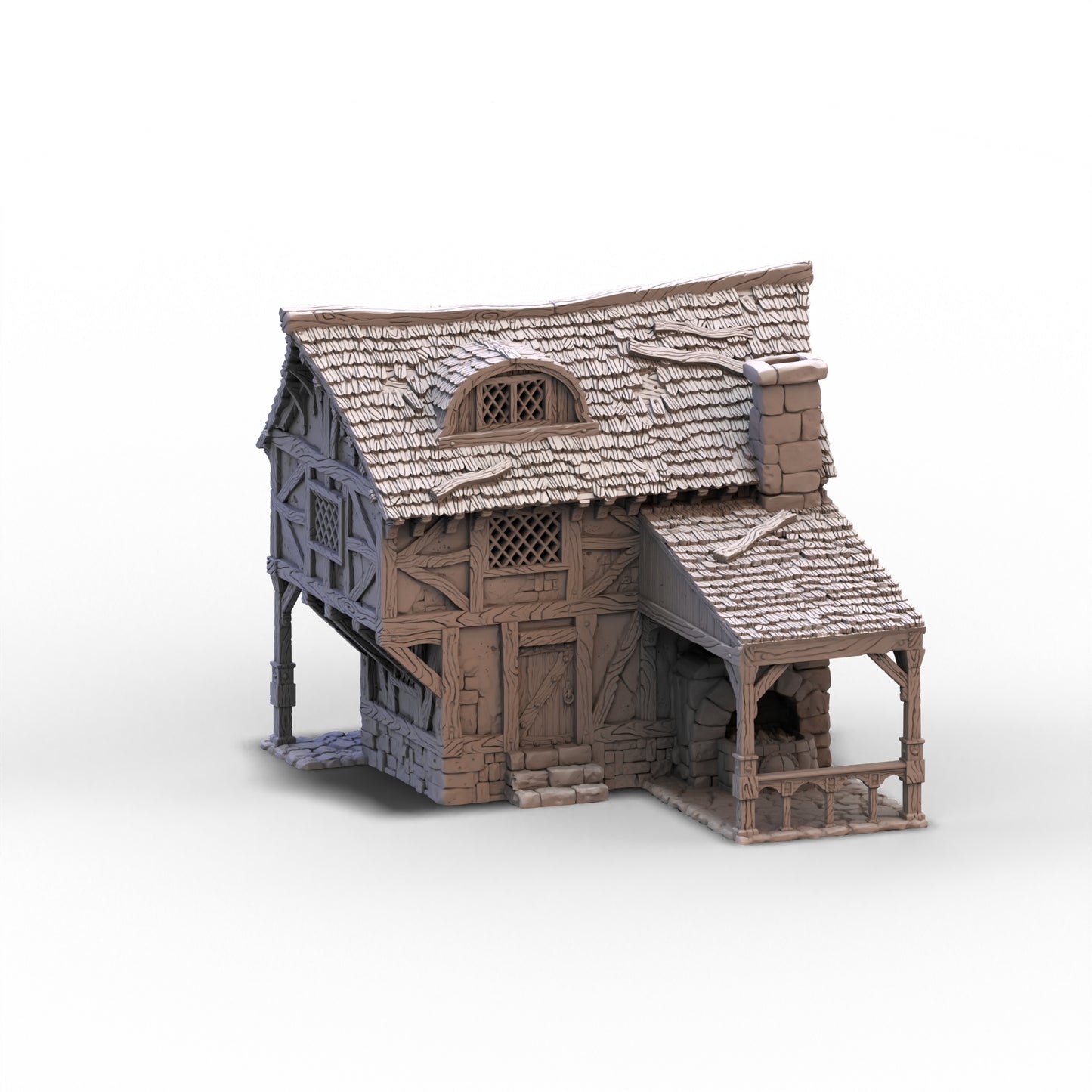 City of Tarok - Blacksmith - Roof Windows - Damaged | 10mm
