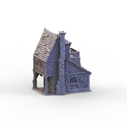 City of Tarok - Healer's House - Ivy - Damaged | 10mm