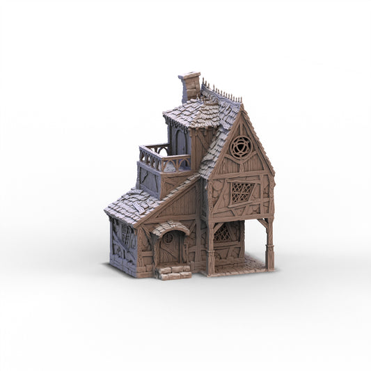 City of Tarok - Healer's House - Damaged | 10mm