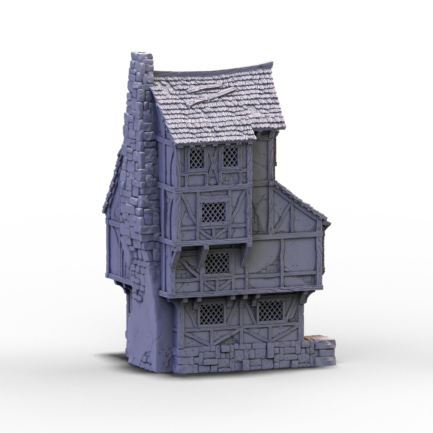 City of Tarok - Medieval Home - Damaged | 10mm