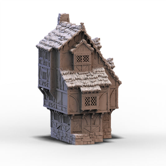 City of Tarok - Medieval Home - Thatched Roof | 10mm