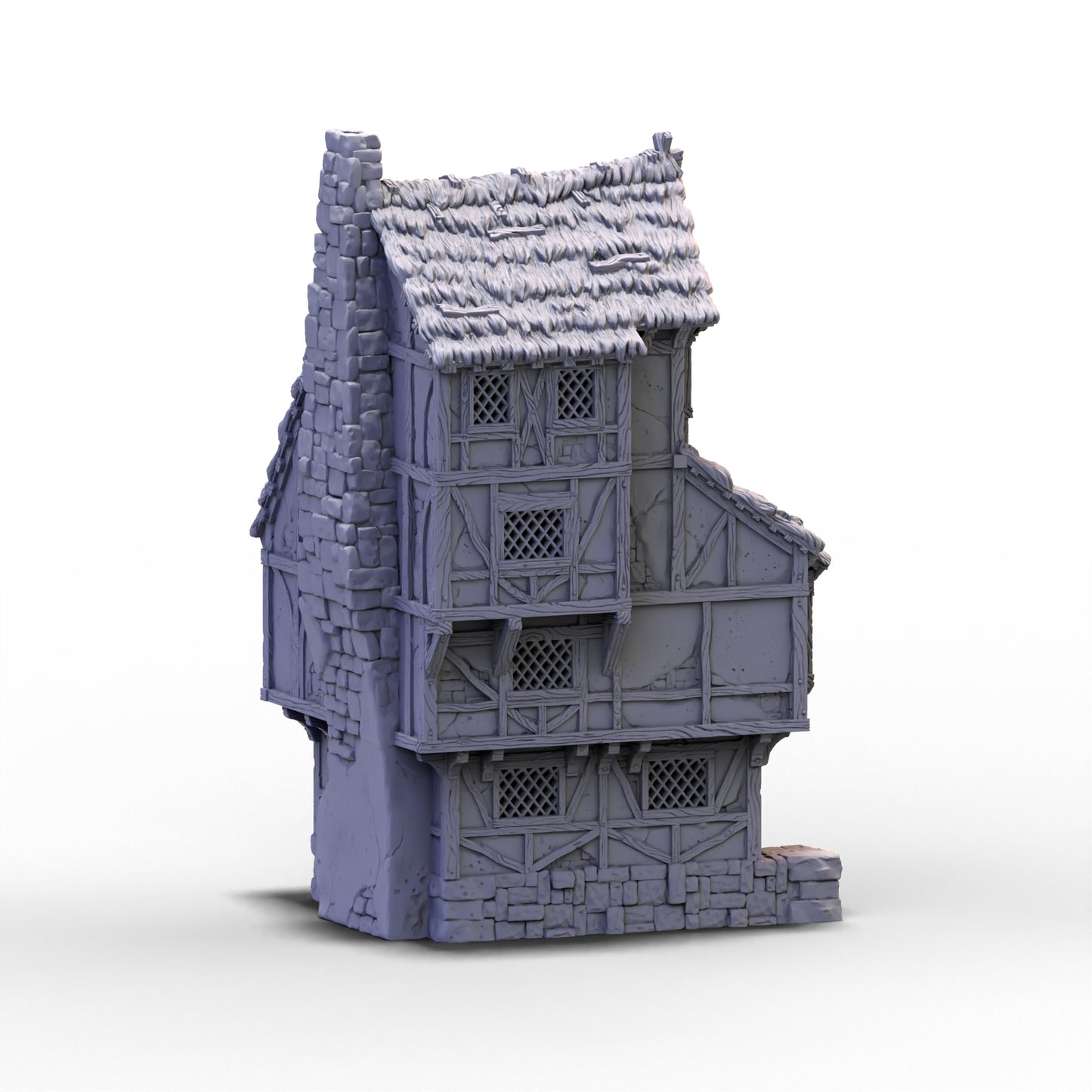 City of Tarok - Medieval Home - Thatched Roof | 10mm